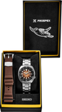 Seiko Prospex US Special Edition King Turtle Automatic Brown Dial Silver Steel Strap Watch for Men - SRPH55 Authentic Buy Shop Now
