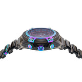 Versace Icon Active Chronograph Black Dial Grey Silicone Strap Watch for Men - VEZ701022 Authentic Buy Shop Now