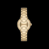 Emporio Armani Mia Crystals Gold Dial Gold Steel Strap Watch for Women - AR11609 Authentic Buy Shop Now