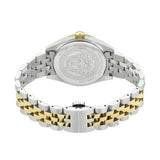 Versace V-Code Analog Green Dial Two Tone Steel Strap Watch for Women - VE8I00424 Authentic Buy Shop Now