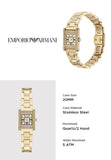 Emporio Armani Genni Crystals Gold Dial Gold Steel Strap Watch for Women - AR11663 Authentic Buy Shop Now