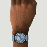 Emporio Armani Sea Explorer Divers Blue Dial Blue Silicone Strap Watch for Men - AR11685 Authentic Buy Shop Now