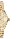 Versace Virtus Quartz Gold Dial Gold Steel Strap Watch for Women - VEHU00720 Authentic Buy Shop Now