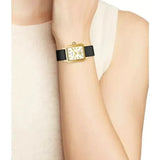 Tory Burch Robinson White Dial Black Leather Strap Watch for Women - TBW1504 Authentic Buy Shop Now
