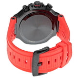 Tissot T Race Chronograph Black Dial Red Rubber Strap Watch for Men - T141.417.37.061.01 Authentic Buy Shop Now