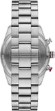 Emporio Armani Racer Chronograph Blue Dial Silver Steel Strap Watch for Men - AR11676 Authentic Buy Shop Now