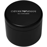 Emporio Armani Sea Explorer Black Dial Two Tone Steel Strap Watch for Men - AR60089 Authentic Buy Shop Now