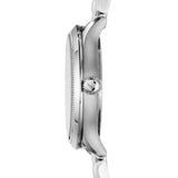 Emporio Armani Alpha Mother of Pearl Dial Silver Steel Strap Watch for Women - AR1803 Authentic Buy Shop Now