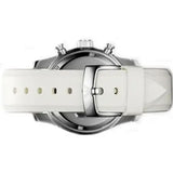 Emporio Armani Sportivo Chronograph White Dial White Rubber Strap Watch for Men - AR5947 Authentic Buy Shop Now
