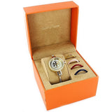 Tory Burch Riva Gold Dial Gold Steel Strap Watch for Women - TBW4029 Authentic Buy Shop Now