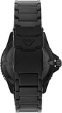 Emporio Armani World Explorer Black Dial Black Steel Strap Watch for Men - AR11398 Authentic Buy Shop Now