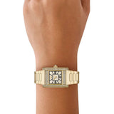 Emporio Armani Genni Crystals Gold Dial Gold Steel Strap Watch for Women - AR11663 Authentic Buy Shop Now