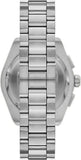 Emporio Armani Federico Chronograph Green Dial Silver Steel Strap Watch for Men - AR11640 Authentic Buy Shop Now