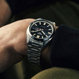 Seiko 5 Sports SNXS Series Automatic Black Dial Silver Steel Strap Watch for Men - SRPK89K1 Authentic Buy Shop Now