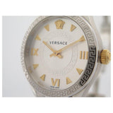 Versace Hellenyium Quartz Silver Dial Silver Steel Strap Watch for Women - VE2S00322 Authentic Buy Shop Now