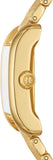 Tory Burch Eleanor White Dial Gold Steel Strap Watch for Women - TBW1060 Authentic Buy Shop Now