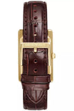 Emporio Armani Gino White Dial Brown Leather Strap Watch for Men - AR11665 Authentic Buy Shop Now