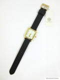 Tory Burch Robinson White Dial Black Leather Strap Watch for Women - TBW1504 Authentic Buy Shop Now