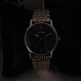 Emporio Armani Kappa Gray Dial Two Tone Steel Strap Watch for Men - AR11121 Authentic Buy Shop Now