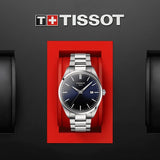 Tissot PR 100 Blue Dial Silver Steel Strap Watch for Men - T150.410.11.041.00 Authentic Buy Shop Now