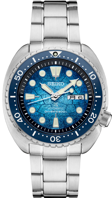 Seiko Prospex US Special Edition Automatic Blue Dial Silver Steel Strap Watch for Men - SRPH59 Authentic Buy Shop Now
