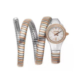 Just Cavalli Vita White Dial Two Tone Steel Strap Watch for Women - JC1L355M0065 Authentic Buy Shop Now