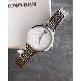 Emporio Armani Modern Silver Dial Silver Steel Strap Watch for Women - AR11213 Authentic Buy Shop Now