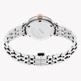 Seiko Presage Cocktail Time Automatic Diamonds White Dial Silver Steel Strap Watch for Women - SRE012J1 Authentic Buy Shop Now