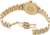 Emporio Armani Mia Crystals Gold Dial Gold Steel Strap Watch for Women - AR11609 Authentic Buy Shop Now