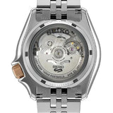Seiko 5 GMT Sport Asia Exclusive Limited Edition Off White Dial Silver Steel Strap Watch for Men - SSK046K1 Authentic Buy Shop Now