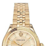 Versace Virtus Quartz Gold Dial Gold Steel Strap Watch for Women - VEHU00720 Authentic Buy Shop Now