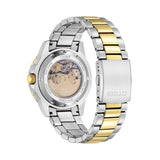 Citizen Mechanical Automatic Blue Dial Two Tone Steel Strap Watch for Men - NJ0174-82L Authentic Buy Shop Now