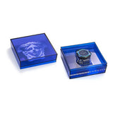 Versace Icon Active Chronograph Black Dial Grey Silicone Strap Watch for Men - VEZ701022 Authentic Buy Shop Now