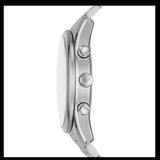 Emporio Armani Antonio Chronograph Green Dial Silver Steel Strap Watch for Men - AR11581 Authentic Buy Shop Now
