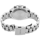 Seiko Prospex Speedtimer Solar Chronograph White Dial Silver Steel Strap Watch for Men - SSC813 Authentic Buy Shop Now