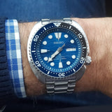 Seiko Prospex Save The Ocean Diver's Automatic Blue Dial Silver Steel Strap Watch for Men - SRPD21J1 Authentic Buy Shop Now