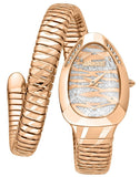 Just Cavalli Taglio White Dial Rose Gold Steel Strap Watch for Women - JC1L225M0055 Authentic Buy Shop Now