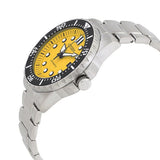 Citizen Mechanical Automatic Yellow Dial Silver Steel Strap Watch for Men - NJ0170-83Z Authentic Buy Shop Now