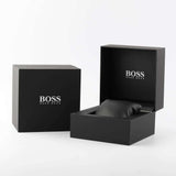 Hugo Boss Candor Blue Dial Silver Steel Strap Watch for Men - 1514076 Authentic Buy Shop Now