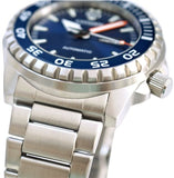 Citizen Mechanical Automatic Blue Dial Silver Steel Strap Watch for Men - NJ0178-81M Authentic Buy Shop Now