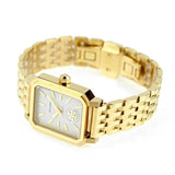 Tory Burch Robinson White Dial Gold Steel Strap Watch for Women - TBW1500 Authentic Buy Shop Now