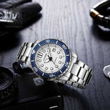 Citizen Mechanical Automatic White Dial Silver Steel Strap Watch for Men - NJ0171-81A Authentic Buy Shop Now