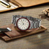 Seiko Presage Champagne Dial Silver Steel Strap Watch For Men - SRPH93J1 Authentic Buy Shop Now