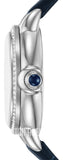 Emporio Armani Mia Moonphase Blue Dial Blue Leather Strap Watch for Women - AR11629 Authentic Buy Shop Now