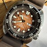 Seiko Prospex US Special Edition King Turtle Automatic Brown Dial Silver Steel Strap Watch for Men - SRPH55 Authentic Buy Shop Now