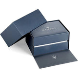 Maserati Tradizione Chronograph Blue Dial Silver Steel Strap Watch for Men - R8873646005 Authentic Buy Shop Now