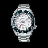 Seiko Prospex 1968 Heritage Diver's GMT 60th Anniversary White Dial Silver Steel Strap Watch for Men - SPB519J1 Authentic Buy Shop Now