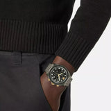 Versace Greca Dome Chronograph Black Dial Grey Steel Strap Watch for Men - VE6K00623 Authentic Buy Shop Now