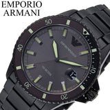 Emporio Armani World Explorer Black Dial Black Steel Strap Watch for Men - AR11398 Authentic Buy Shop Now
