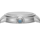 Emporio Armani Three Hand Blue Dial Two Tone Steel Strap Watch for Women - AR11597 Authentic Buy Shop Now